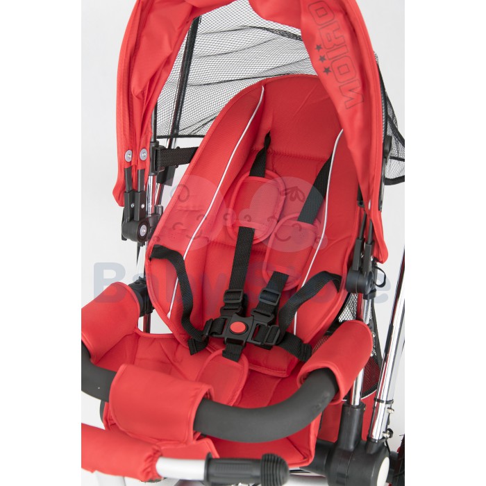 TomaBike Orion triratukas vaikams su apsaugine juosta ir stumimo rankena