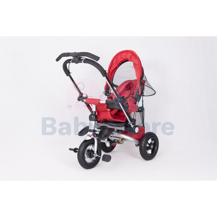 TomaBike Orion triratukas vaikams su apsaugine juosta ir stumimo rankena