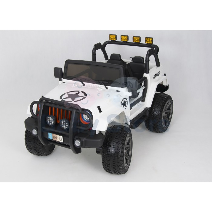 Jeep 4x4 elektrinis automobilis vaikams su nuotolinio valdymo pultu