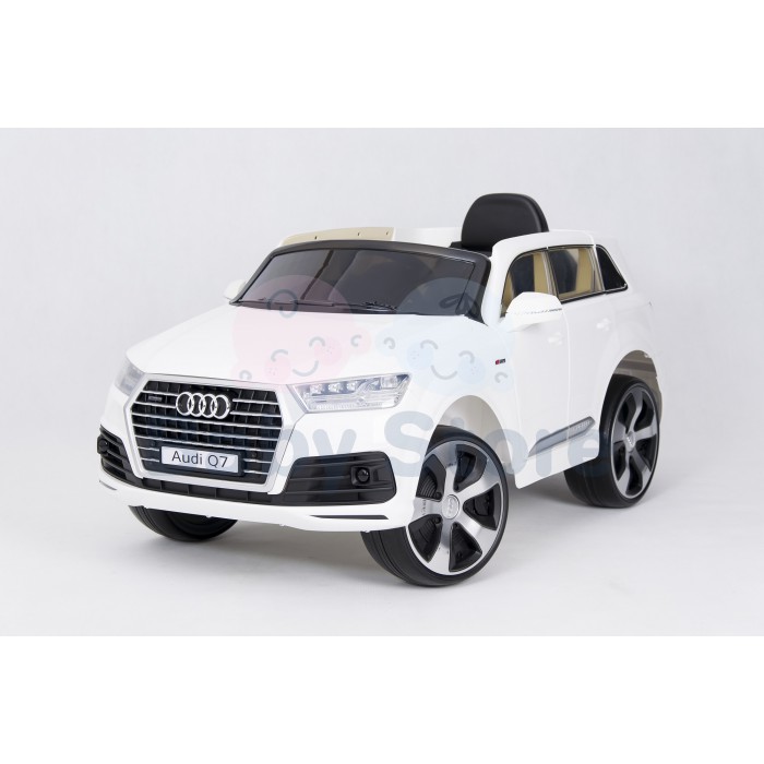 Audi Q7 elektrinis automobilis vaikams su nuotolinio valdymo pultu