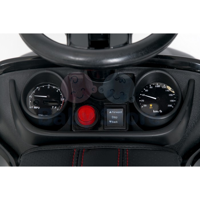 Ford Wildtrak pasispiriama mašinytė – elektromobilis su rankena vaikams