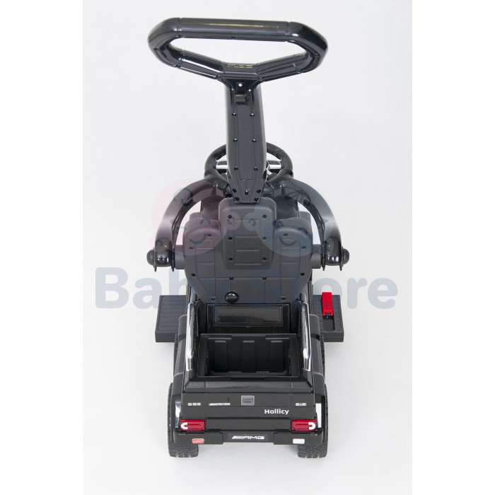 Mercedes-Benz Hollicy pasispiriama mašinytė – elektromobilis su rankena vaikams