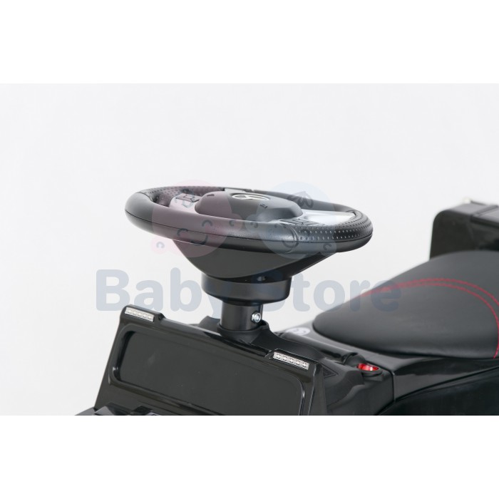 Mercedes-Benz Hollicy pasispiriama mašinytė – elektromobilis su rankena vaikams