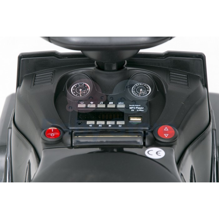 Mercedes-Benz Hollicy pasispiriama mašinytė – elektromobilis su rankena vaikams