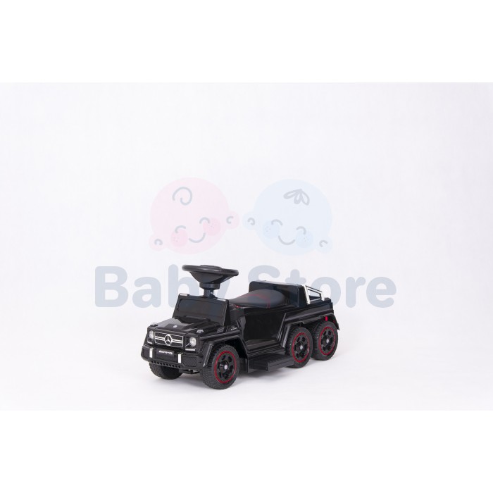 Mercedes-Benz Hollicy pasispiriama mašinytė – elektromobilis su rankena vaikams