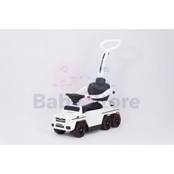 Mercedes-Benz Hollicy pasispiriama mašinytė – elektromobilis su rankena vaikams