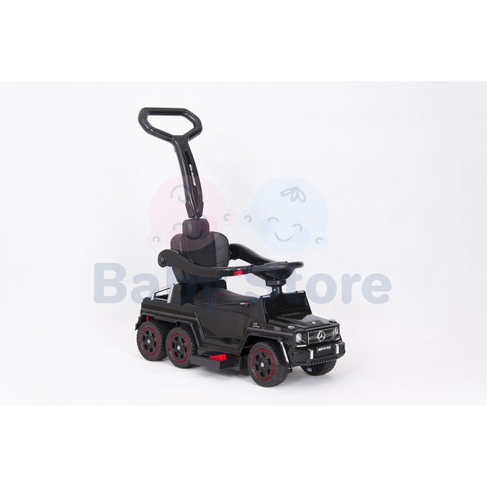 Mercedes-Benz Hollicy pasispiriama mašinytė – elektromobilis su rankena vaikams