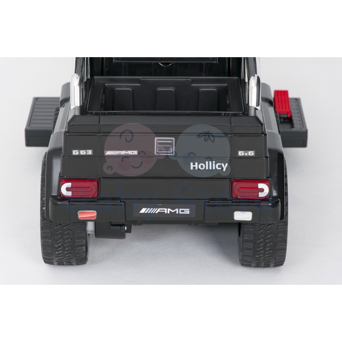 Mercedes-Benz Hollicy pasispiriama mašinytė – elektromobilis su rankena vaikams