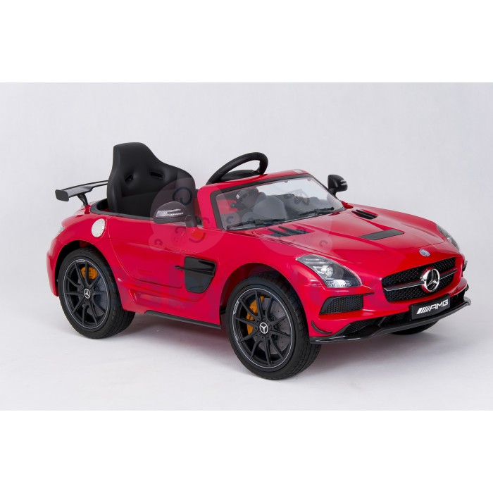 Mercedes-Benz SLS elektrinis automobilis vaikams su pultu ir LED apšvietimu