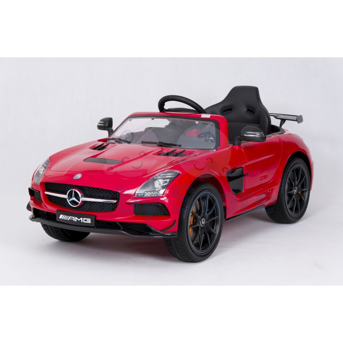 Mercedes-Benz SLS elektrinis automobilis vaikams su pultu ir LED apšvietimu