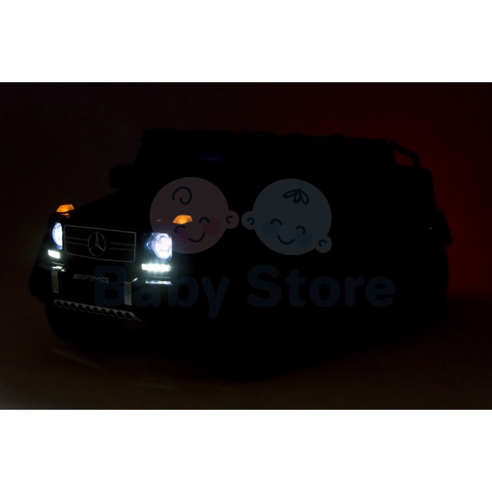 Mercedes-Benz G63 Hollicy elektrinis automobilis vaikams su pultu ir LED žibintais