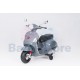 Vespa elektrinis motociklas vaikams su atraminiais ratukais ir LED apšvietimu