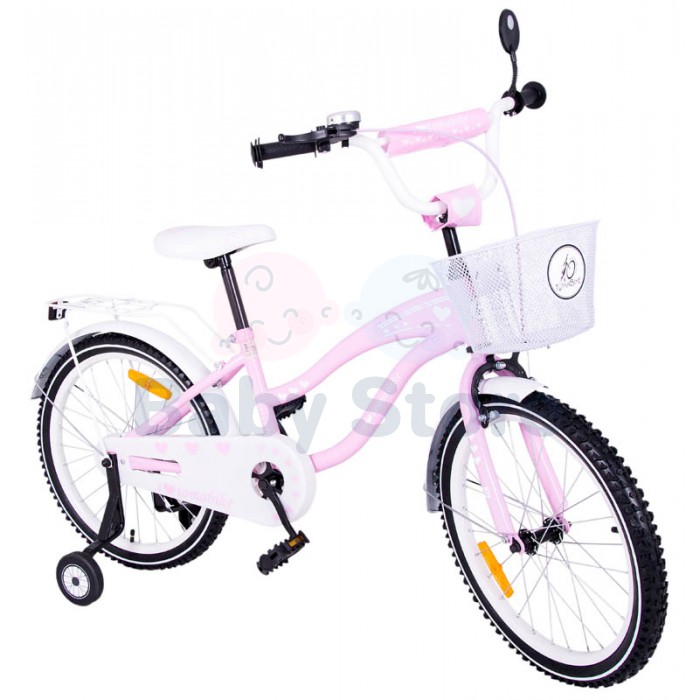 TomaBike vaikiškas dviratis 20 Exclusive Pink