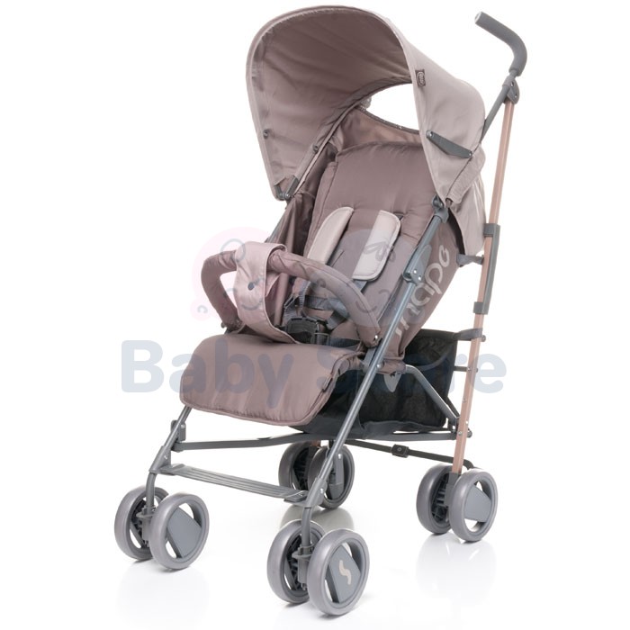 4Baby SHAPE sportinis vežimėlis – lengvas ir kompaktiškas skėtuko tipo modelis su dvigubais ratais