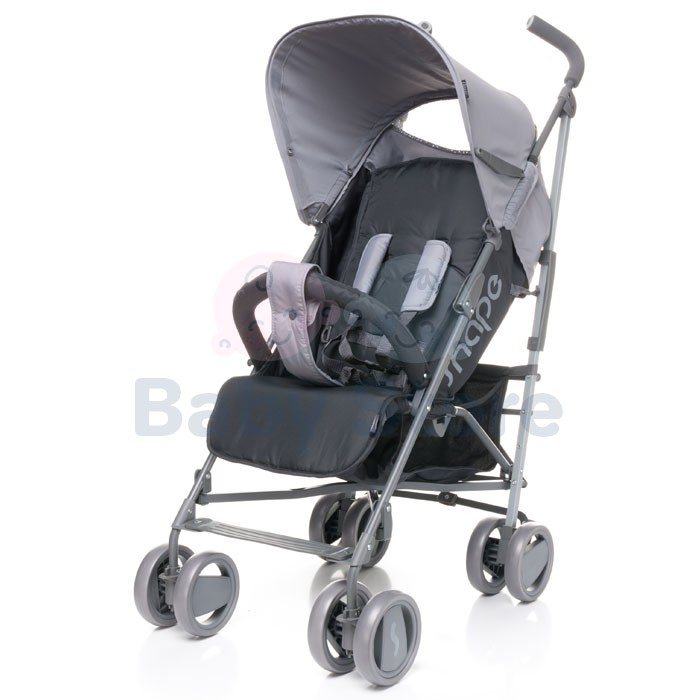 4Baby SHAPE sportinis vežimėlis – lengvas ir kompaktiškas skėtuko tipo modelis su dvigubais ratais