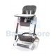 4Baby Icon maitinimo staliukas su reguliuojamu padėklu ir lengvai valoma sėdyne
