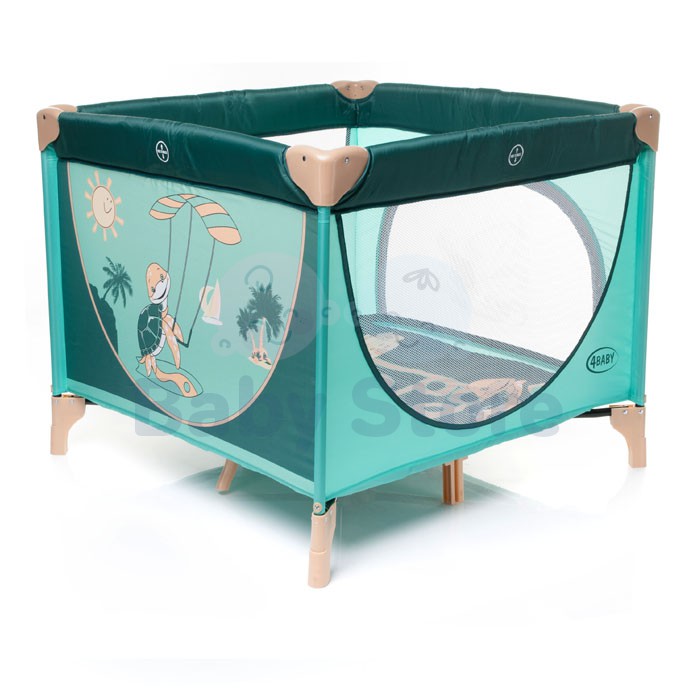 4Baby Colorado kelioninė lovytė – maniežas su žaidimų kilimėliu