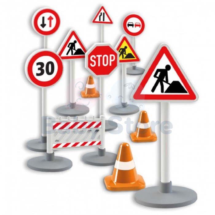 Kelio ženklų rinkinys Truxx 16 cm vaikams