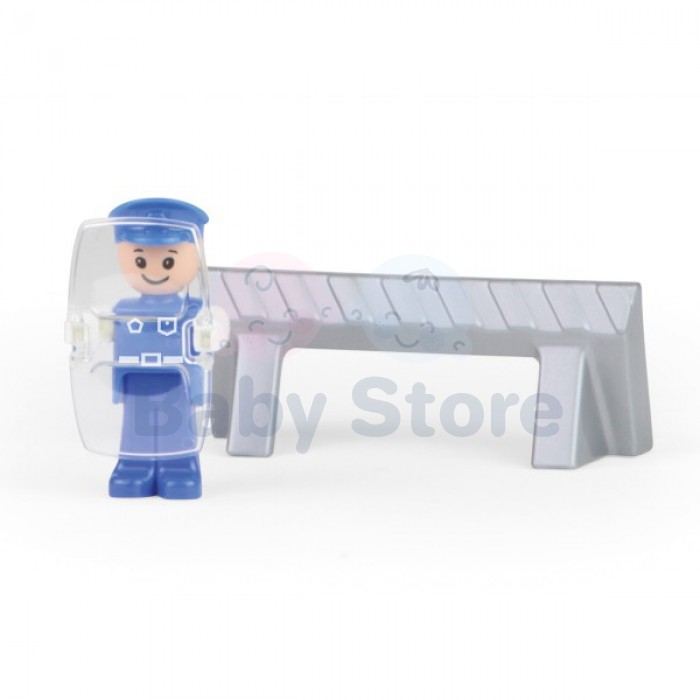 Policijos mašina Truxx 29 cm su priedais vaikams