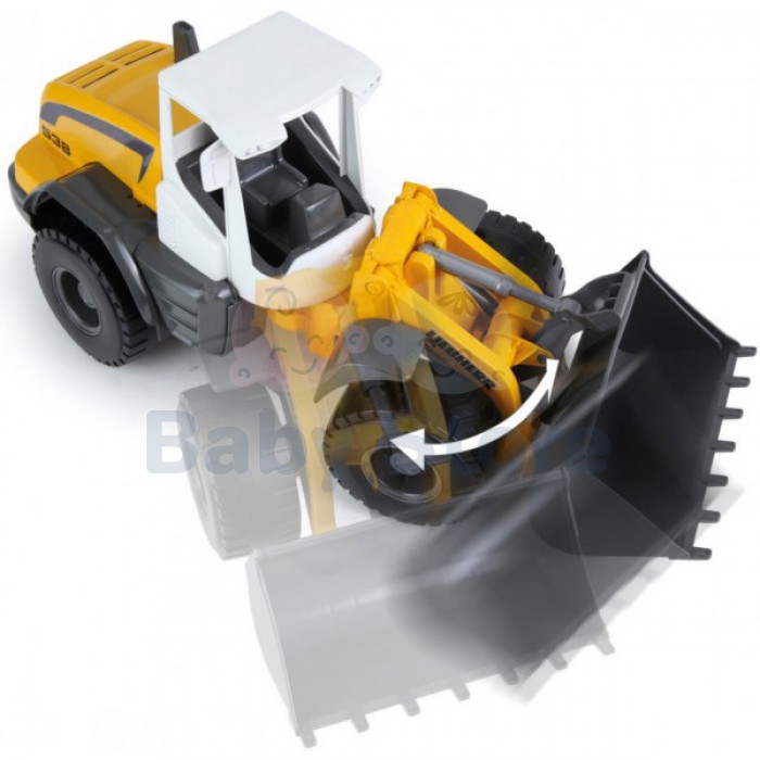 LENA WORXX Liebherr L538 pakrovėjas 48 cm su kaušu vaikams