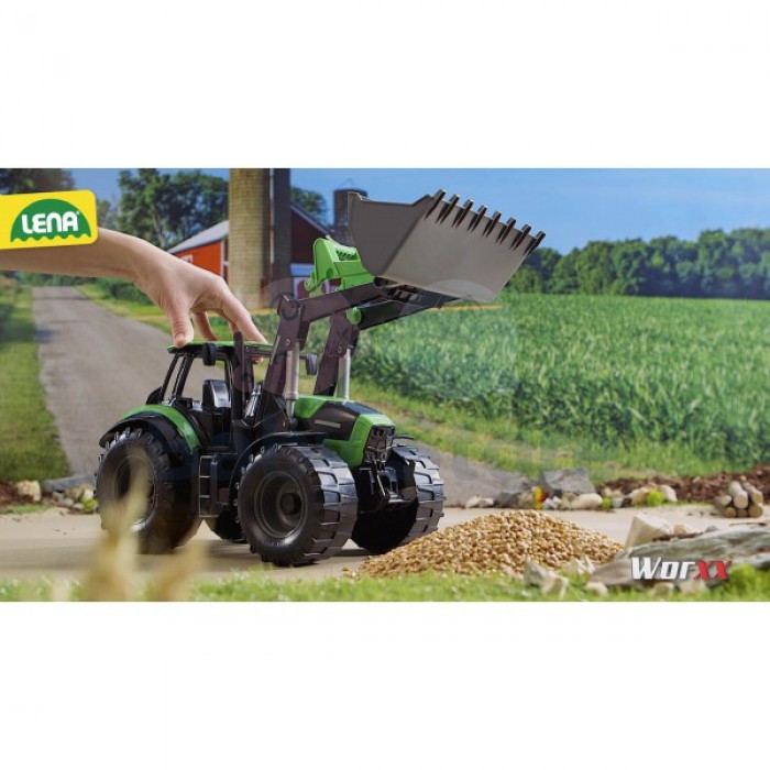 LENA WORXX Deutz-Fahr Agrotron 7250 traktorius su frontiniu krautuvu 45 cm