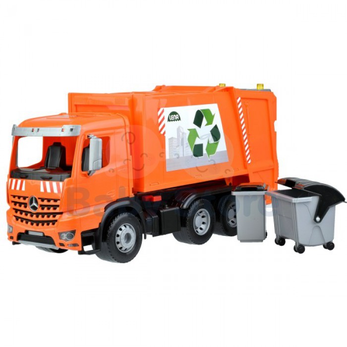 LENA WORXX Mercedes Arocs 52 cm žaislinė šiukšliavežė vaikams