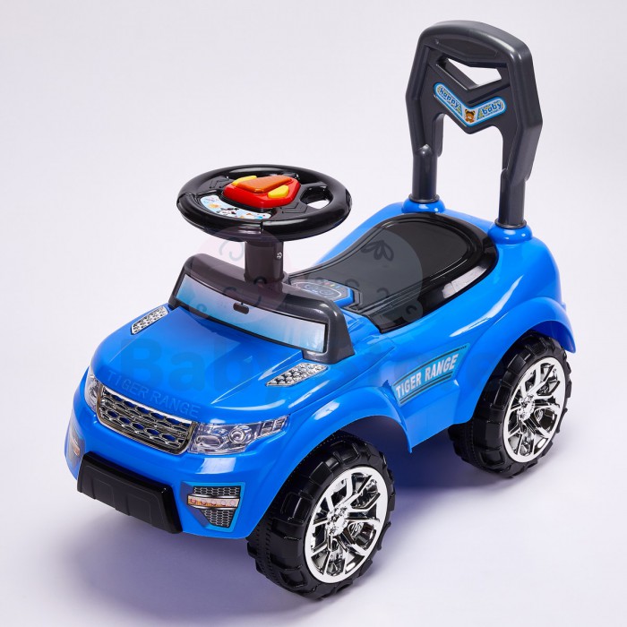 Paspiriama mašinytė Tiger Range vaikams su ergonomiška sėdyne
