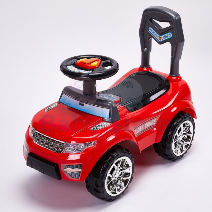 Paspiriama mašinytė Tiger Range vaikams su ergonomiška sėdyne
