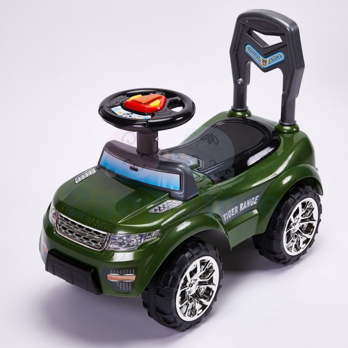 Paspiriama mašinytė Tiger Range vaikams su ergonomiška sėdyne