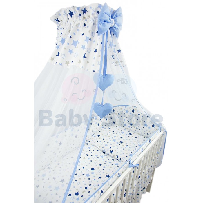 Ankras Stars 6 dalių kūdikių patalynės komplektas lovytei