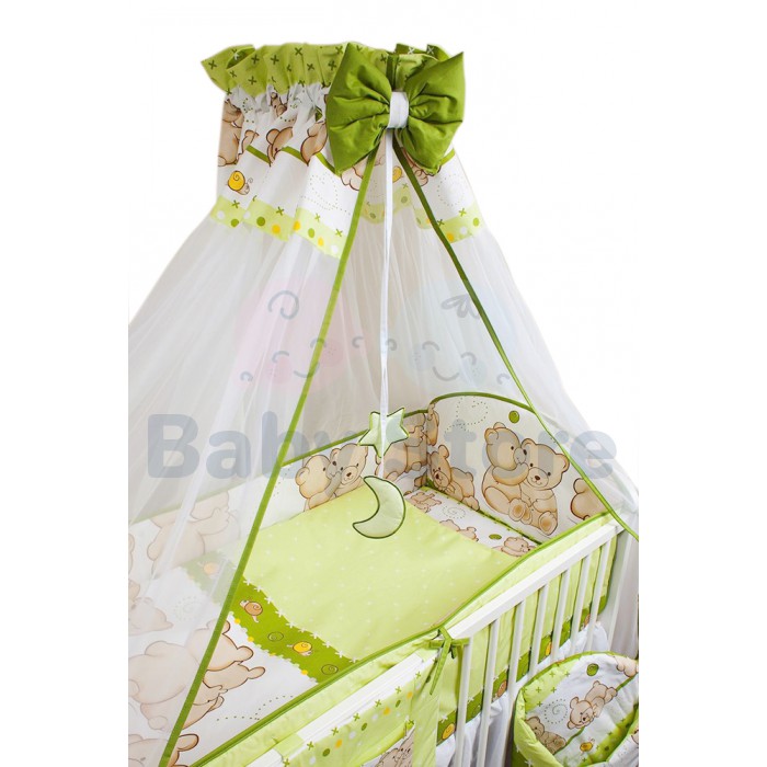 Ankras Friends 6 dalių patalynės komplektas kūdikio lovytei