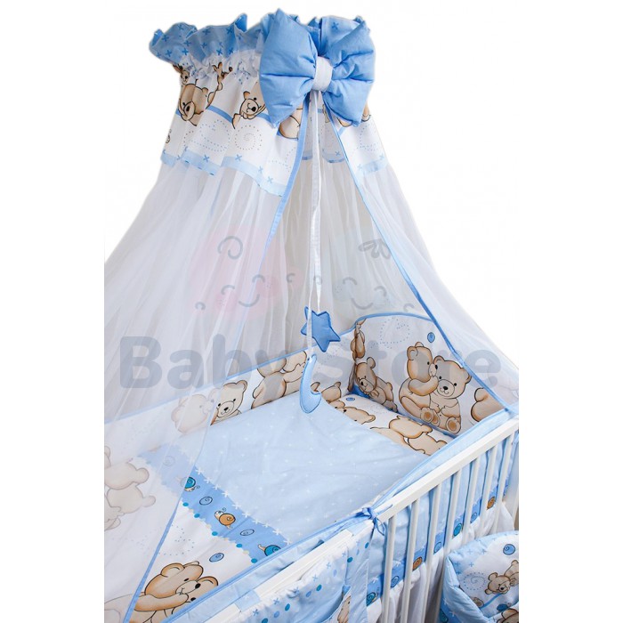 Ankras Friends 6 dalių patalynės komplektas kūdikio lovytei