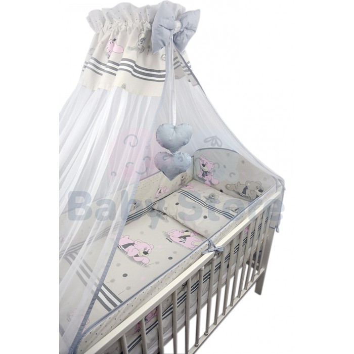 Ankras Dream 6 dalių kūdikių patalynės komplektas lovytei