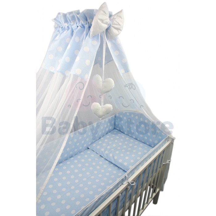 Ankras Peas 6 dalių kūdikių patalynės komplektas lovytei