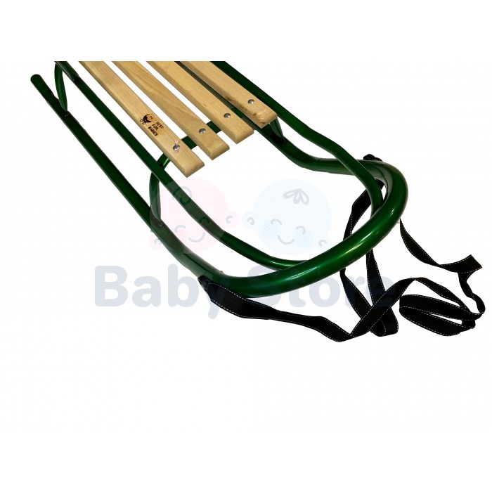 Best for Babies Sled rogutės su atrama ir stumiama rankena vaikams