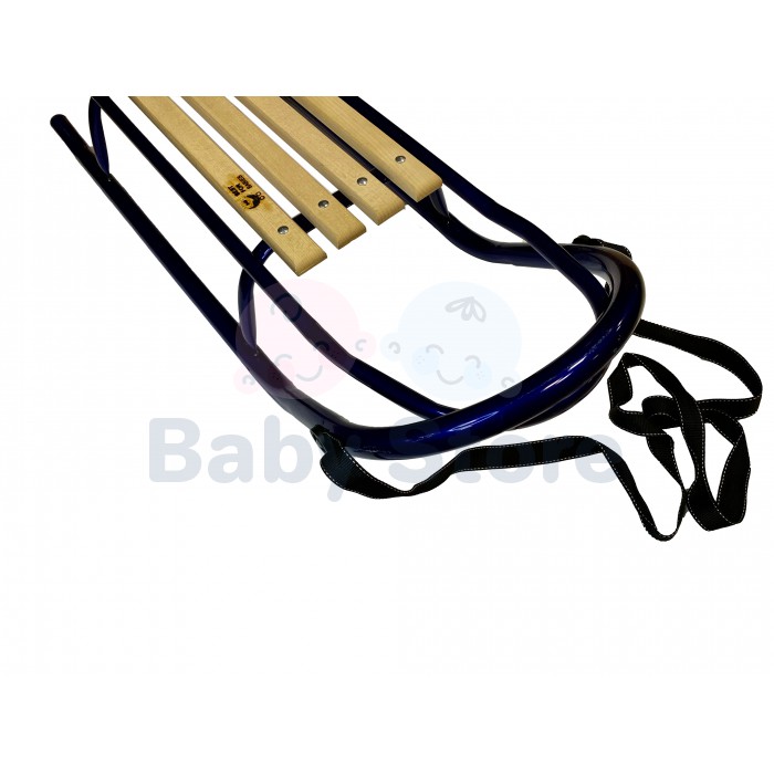 Best for Babies Sled rogutės su atrama ir stumiama rankena vaikams