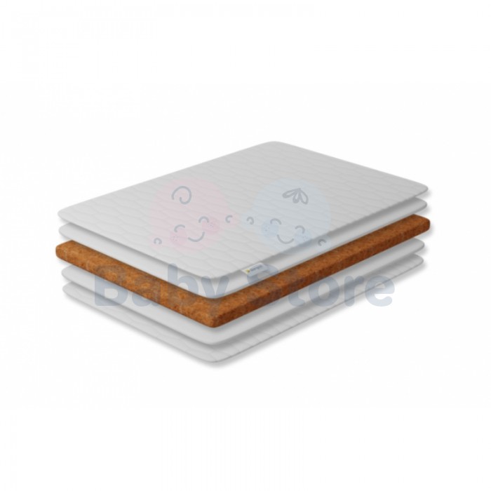 DANPOL Koala M kokosinis kūdikio čiužinys 120x60x6 cm