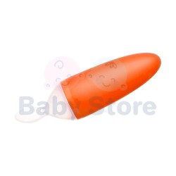 BOON silikoninis maitinimo šaukštelis 89 ml 4m+ Squirt Orange B10124
