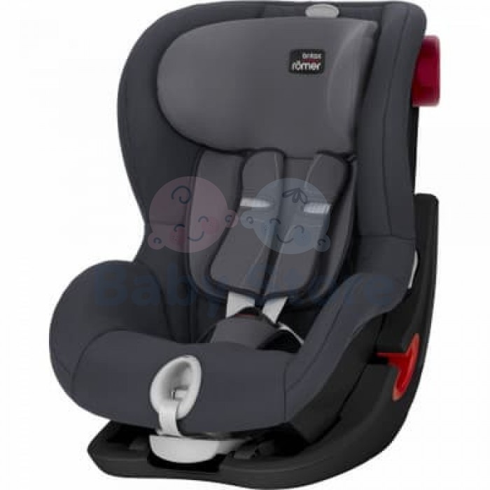 BRITAX automobilinė kėdutė King II LS Storm Grey BLS 2000025263