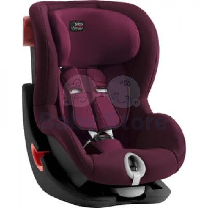BRITAX automobilinė kėdutė KING II LS BLACK SERIES Burgundy Red ZR SB 2000030804