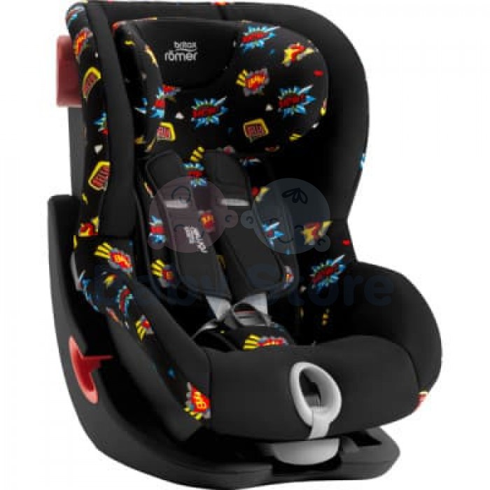 BRITAX automobilinė kėdutė KING II BLACK SERIES Comic Fun ZR SB 2000030813