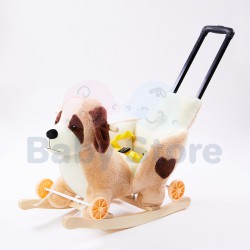 Supamas-stumdomas žaislas „ŠUNIUKAS“ su rankena