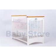 Drewex lovytė Laura II su nuleidžiamu šonu Transparent White