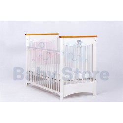 Drewex lovytė Laura II su nuleidžiamu šonu Transparent White