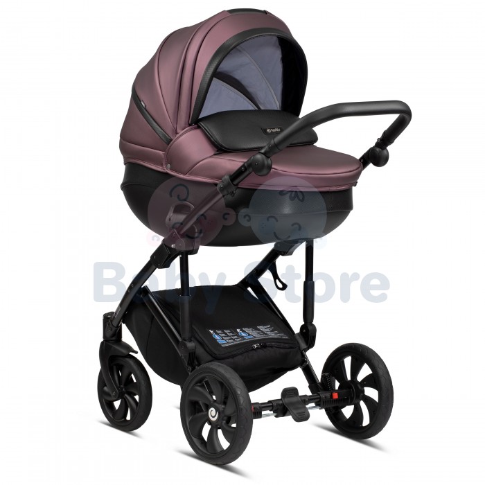 tutis mimi style luxury 3in1 universalus vezimelis dark plum tamsiai slyvu spalvos premium modelis