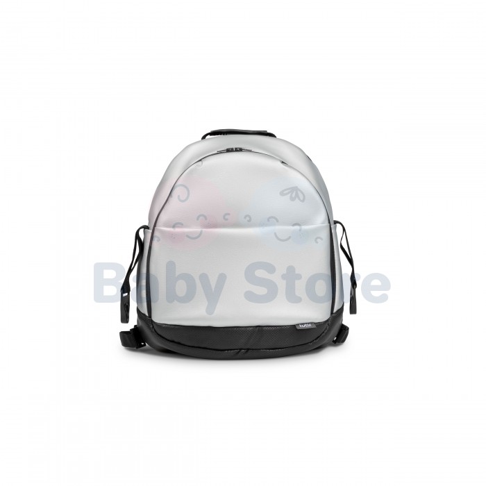 tutis mimi style luxury 3in1 universalus vezimelis silver sviesiai sidabrines spalvos premium modelis