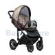 tutis mimi style luxury 3in1 universalus vezimelis beige svelnios smelio spalvos premium modelis