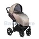 tutis mimi style luxury 3in1 universalus vezimelis beige svelnios smelio spalvos premium modelis