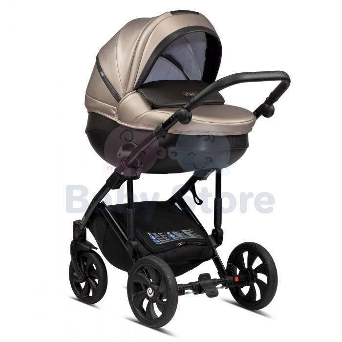 tutis mimi style luxury 3in1 universalus vezimelis beige svelnios smelio spalvos premium modelis