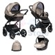 tutis mimi style luxury 3in1 universalus vezimelis beige svelnios smelio spalvos premium modelis